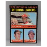 1970 Topps Pitching Ldrs Bob Gibson Corners/Edges