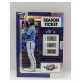 2022 Contenders Optic Bobby Witt Jr RC #19 Prizm
