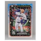 2024 Topps Holiday Yoshinobu Yamamoto Rookie #88