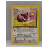 Pokemon 1999 1st Edition Eevee 51 LP*