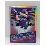 2022 Bowman Chrome Cal Raleigh ROY Favorites #7