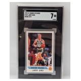 1990-91 Stickers Hand Cut #135 Larry Bird SGC 7 NM