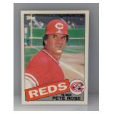 1985 Topps Pete Rose 600 Edges