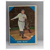 1960 Fleer Baseball Greats #3 Babe Ruth Damaged