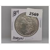 1879 90% Silv Morgan $1 Dollar