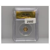 ICG Undated MS70 Gold Egyptian King Tut