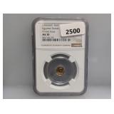 NGC Undated MS70 Gold Egyptian Scarab