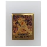 Nolan Ryan 1991 Ed ACE MLB Collectors Pin HOF Stat