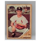 1962 Topps #167 Tim McCarver Rookie HOF Corners