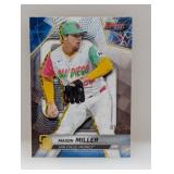 2025 Bowmanï¿½s Best Blue Lazer Ref/150 Mason Miller