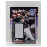 2025 Stars & Stripes Jacob Wilson Relic USA-JW