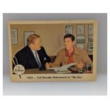 1959 Fleer Willams Decides Retirement No Go C/E/S
