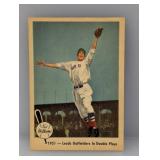 1959 Fleer Willams Outfielders Double Plays Edges