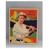 1934 36 Diamond Stars Oscar Melillo Corners/Edges
