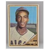 1962 Topps Ernie Banks 25 Damage