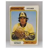 1974 TOPPS PADRES VINCENTE ROMO #197 C/E/S