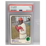 1973 Topps Lou Brock 320 PSA 7