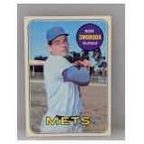 1969 Topps Ron Swoboda HN 585 Corners/Edges/Indent