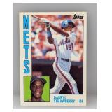 1984 Topps Darryl Strawberry RC #182 Corners/Edges