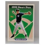 1993 Topps Derek Jeter Rookie card #98 Corner