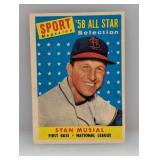 1959 Topps Stan Musial 476 Corners/Edges