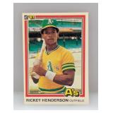 1981 Donruss Rickey Henderson #119 Corners/Edges