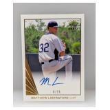 2018 Leaf Draft Matthew Liberatore Auto SP 6/25 #1