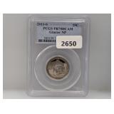 PCGS 2011-S PR70DCAM Glacier NP Quarter