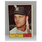 1961 Topps Roger Maris #2 Damage