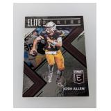 2018 Elite Draft Picks Josh Allen Rookie #4