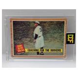 1962 Topps Babe Ruth Special Coaching for Dodgers