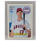 2018 Shohei Ohtani Topps Heritage RC #600