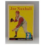 1958 Toppsï¿½Joe Nuxhall 63 Corners/Edges