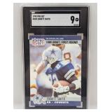 1990 Pro Set Rookie #685 Emmitt Smith SGC 9 MT