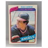 1980 Rod Carew Topps #700 Corners/Edges/Crease