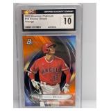 2022 Bowman Platinum Ohtani Orange /25 10 CSG 10