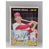 1967 Topps HN 595 Cookie Rojas "Phillies" Edges