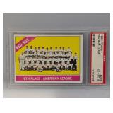 1966 Topps Red Sox Team #259 PSA 6