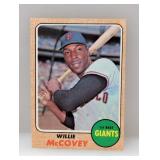 1968 Topps Baseball Willie McCovey HOF 290 Corners