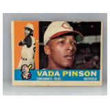 1960 Topps Vada Pinson 176 Damage