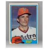 1981 Topps Nolan Ryan 240 HOF Corners/Edges