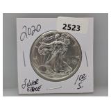 2020 1oz .999 Silv Eagle $1 Dollar