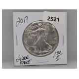 2017 1oz .999 Silv Eagle $1 Dollar