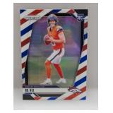 2024 Panini Prizm Red White and Blue Bo Nix RC