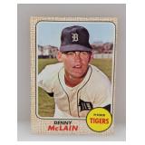 1968 Topps McLain All-Star Corners/Indents/Stain