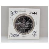 2006 1oz .999 Silv Canada Maple Leaf