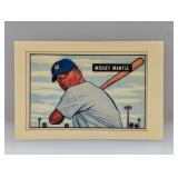 1989 Bowman Tiffany Sweepstakes Mickey Mantle C/E
