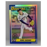 2025 Topps Roki Sasaki RC 35th Anniversary Ref