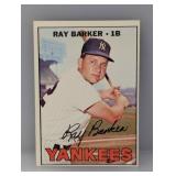 1967 Topps High # 583 - Ray Barker "Yankees" Edg
