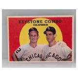 1959 Topps Keystone Combo Both In The HOF Corners